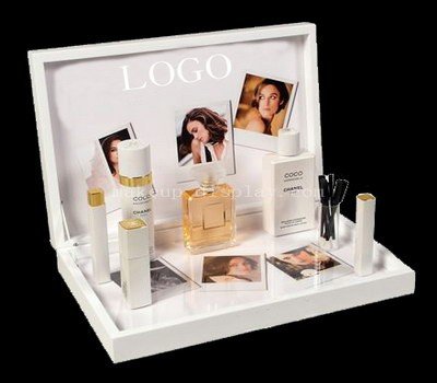 Skincare cosmetic display stand