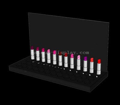 Black acrylic lipstick display stand