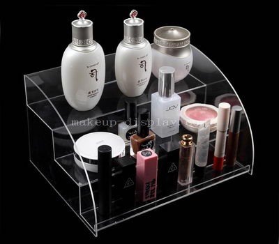 Transparent acrylic cosmetic organizer