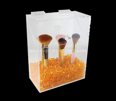 Acrylic Clear Covered Makeup Brush Holder