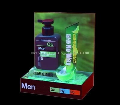 Customized face washes display stands
