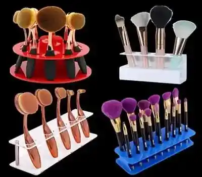 Expositor de brochas de maquillaje