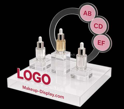 Custom Countertop Acrylic Skincare Display Rack